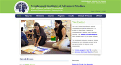 Desktop Screenshot of montessori-training.com